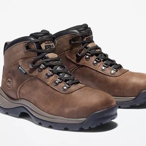 NEW TIMBERLAND MEN'S FLUME WORK STEEL TOE WATERPROOF WORK BOOT